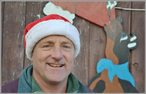 Nice weather along with snow brings folks out...